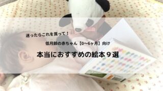 低月齢の赤ちゃんに本当におすすめの絵本９選